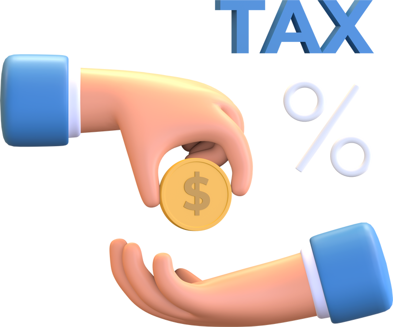 tax payment icon illustration
